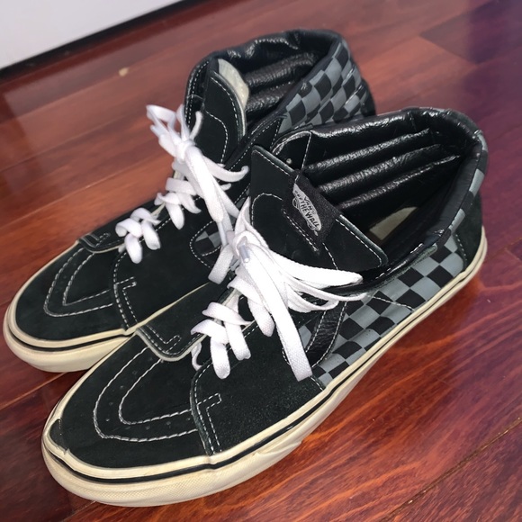 Vans Skater Plaid Hightops - Picture 5 of 7